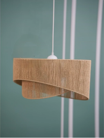 لوستر مکرومه رافیا